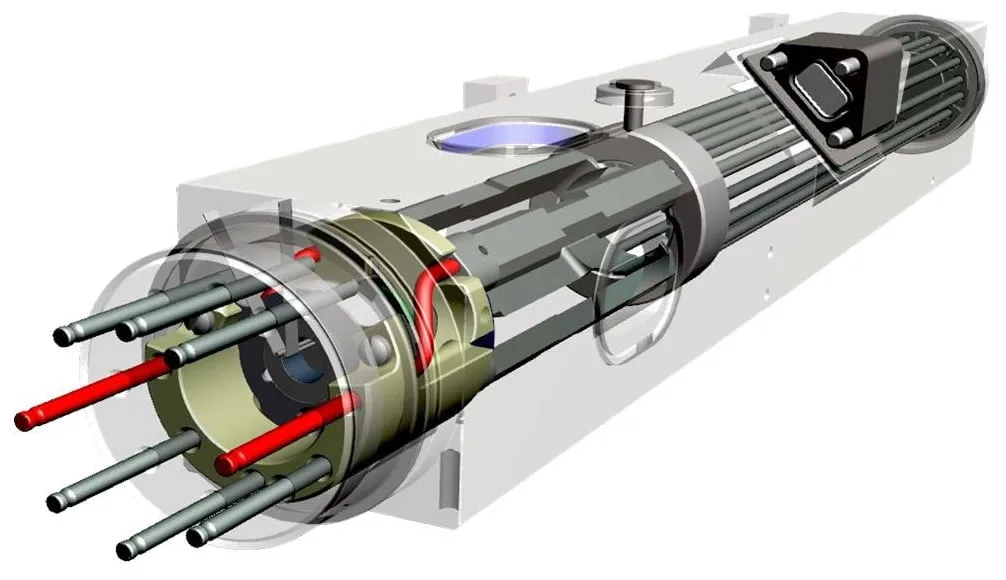 A miniaturised atomic clock built for spacecraft
