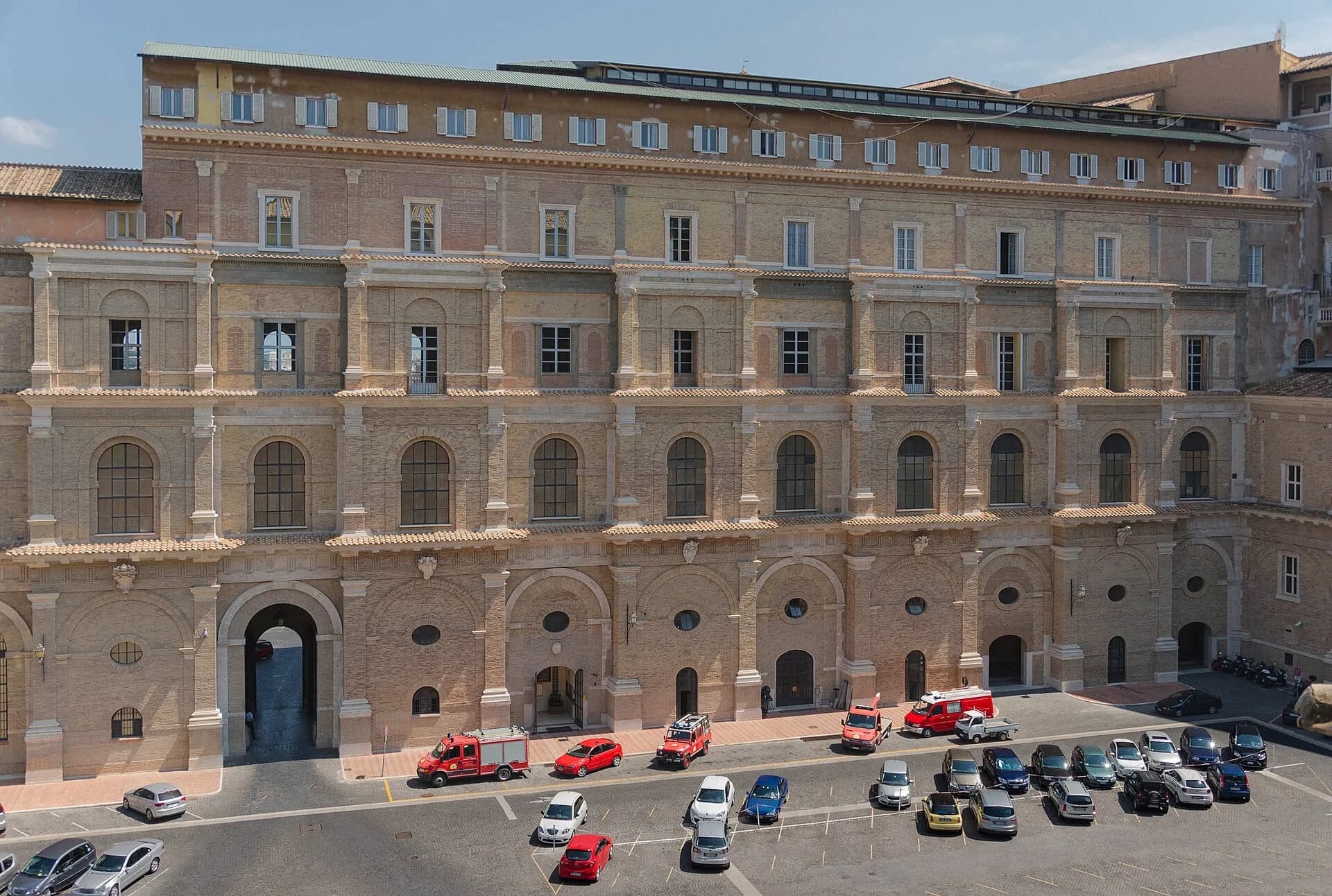 The Apostolic Palace in Vatican City